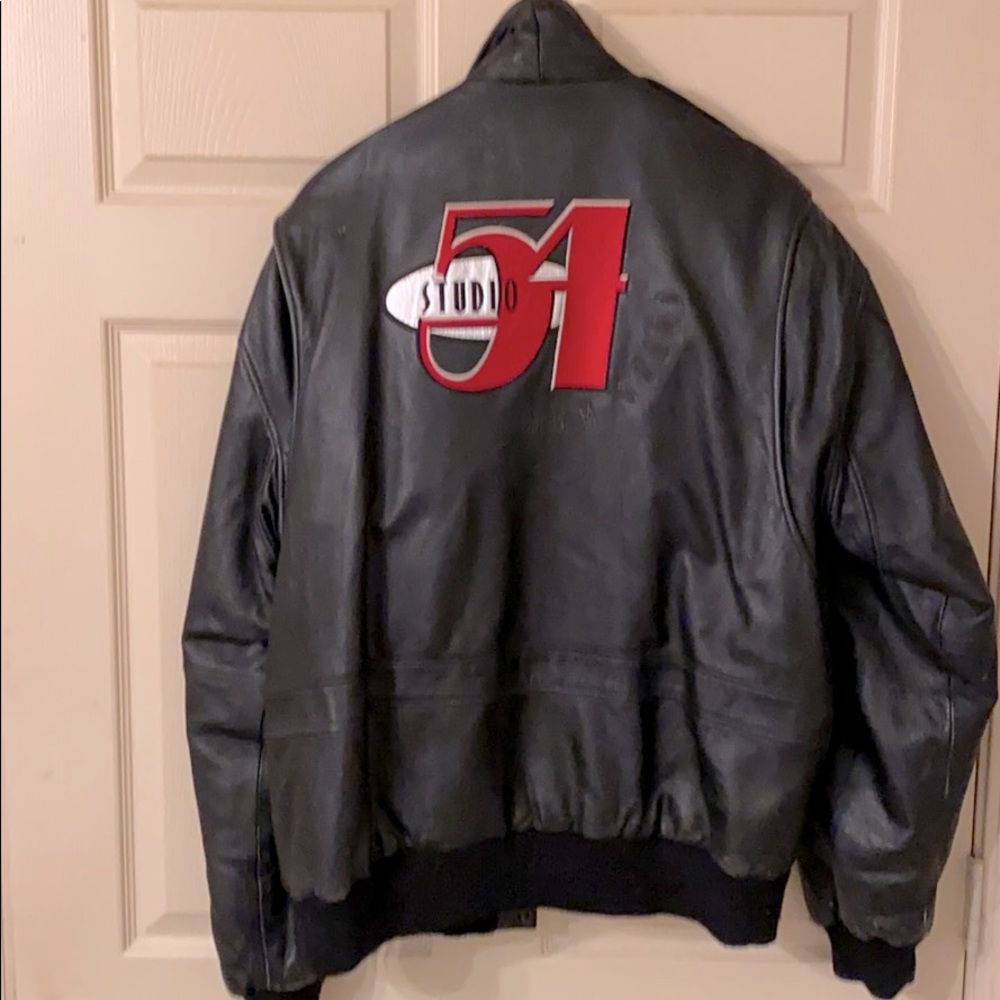 Leather jacket from MGM Studio 54